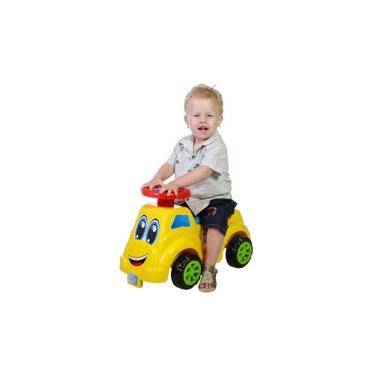 Imagem de Carrinho Baby Ride Colorido Com Buzina