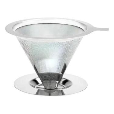 Imagem de Coador De Café Tramontina Em Aço Inox - Congratulations Store