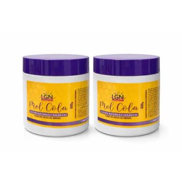 Imagem de 2 Un mel cola para cachos 500g - LGN Cosmetics