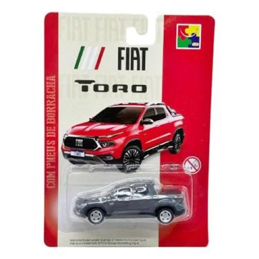 Imagem de Miniatura CKS Toys Picape Fiat Toro 1:64 Pneus de Borracha Die Cast Or