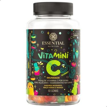 Imagem de Vitamini C Imunidade Infantil Gummy 60 gomas 180g Essential - Essentia