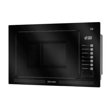 Imagem de Micro-ondas de Embutir Mueller 25 Litros Preto MME25K, Preto, 110V