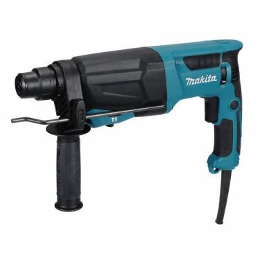 Imagem de Martelete Rotativo Rompedor Makita HR2670 800W 220V SDS Plus