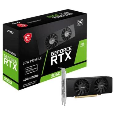 Imagem de Placa de Video MSI Geforce RTX 3050 LP 6GB OC GDDR6 96 BITS - 912-V812