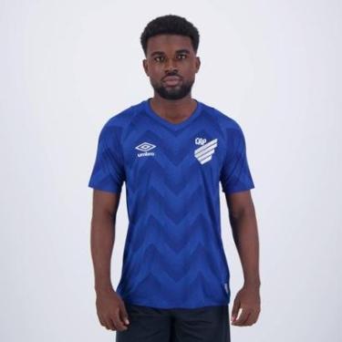 Imagem de Camisa Umbro Athletico Paranaense 2024 Goleiro Azul-Masculino