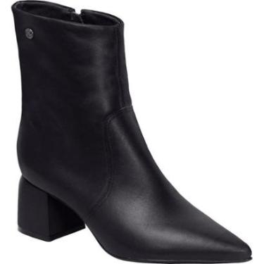 Imagem de Bota Bottero 362102 Salto Bloco Bico Fino Cano Médio Feminina-Feminino