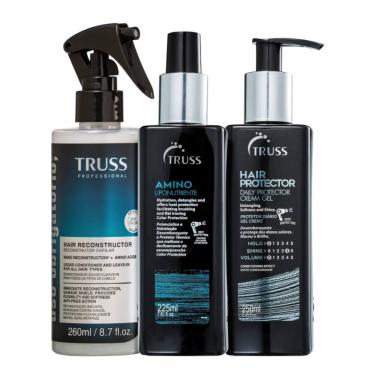 Imagem de Kit Truss Uso Obrigatório Amino Hair Protector (3 Produtos)