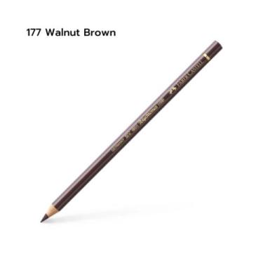 Imagem de Lápis de Cor Faber Castell Polychromos Avulso, 177 Walnut Brown