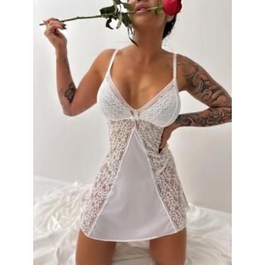 Imagem de Camisola feminina Fenda - MAÍRA MINELLA 
