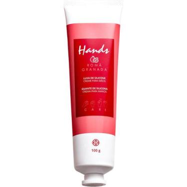 Imagem de Luva De Silicone Romã Creme Para As Mãos Hands 100g