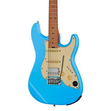 Imagem de Guitarra Strato HSS Mooer GTRS S801 SB com Footswitch e Bag