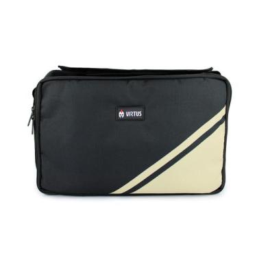 Imagem de Bolsa Portátil Carretilha 6 Divisórias C/Alça - Dispropil, Bege