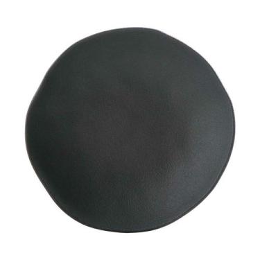 Imagem de Conjunto 6 Pratos Sobremesa Orgânico Preto Matte PortoBrasil - Porto B