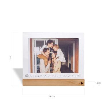 Imagem de Porta retrato grande amor p /1 foto 15x21cm - GEGUTON
