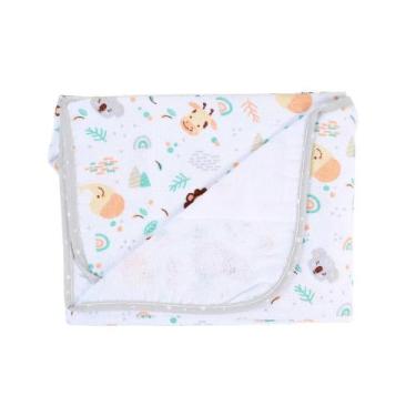 Imagem de Toalha de banho bebê Baby Gijo Ref 4416, P, Branco