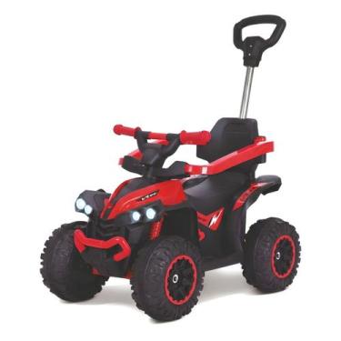 Imagem de Quadriciclo Elétrico Infantil 6v Vermelho Maral Flashwheels
