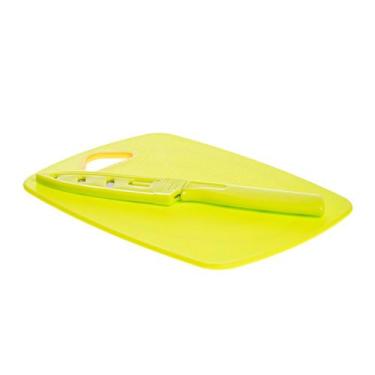 Imagem de Tábua para corte Easy plástico faca verde limão -Dynasty, 3 meses por 