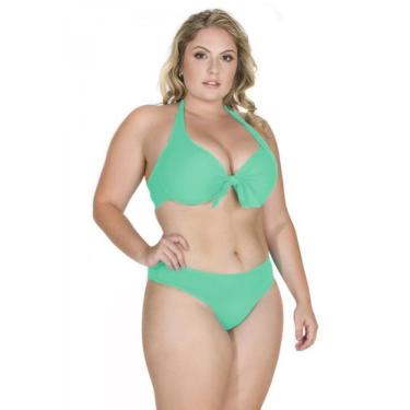 Imagem de Tanga plus size - ANAJU, Verde esmeralda, GG/46
