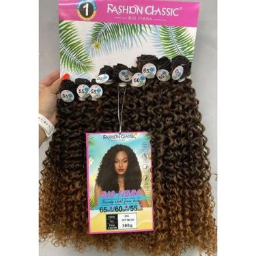 Imagem de CABELO IZA CACHEADO DE BIO FIBRA FASHION CLASSIC  300g, MT1B/30