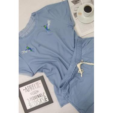 Imagem de Pijama curto denin claro - INTIMA PASSION OFICIAL, M