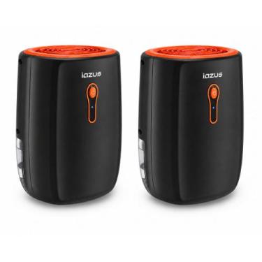 Imagem de Kit 2 Desumidificador de Ar Antimofo 800ml Bivolt Preto IAZUS DH700P