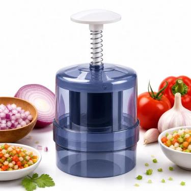 Imagem de Triturador Picador Manual Cozinha Picador Legumes Pratico - Escolha vi
