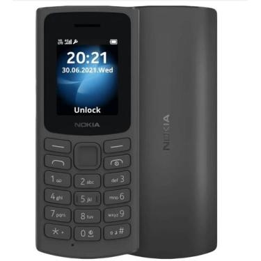 Imagem de Celular Nokia 105 4G Dual Chip Tela 1,8 Botões Grandes Volume Alto Lan