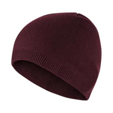 Imagem de Gorro De Inverno Unissex Tricotado, Macio, Quente, À Prova De Vento, R