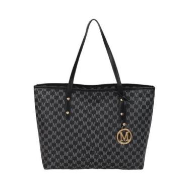 Imagem de Bolsa De Ombro De Couro PU Estampada De Grande Capacidade Para Mulhere