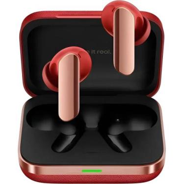 Imagem de Fone De Ouvido Bluetooth Realme Buds Air 7 Pro Lhdc Vermelho