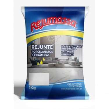 Imagem de Rejumassa Rejunte para Porcelanato e Cerâmica Grafite 20x1kg para Pisos e Revestimentos Banheiros e Cozinhas