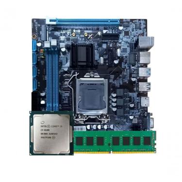 Imagem de Kit Upgrade de Computador Processador Intel Core I3 8a Geração Placa H110 Memória Ddr4 16gb Tob Computers