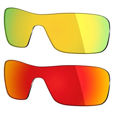 Imagem de 2 pares de lentes polarizadas de substituição da Mryok para óculos de sol Oakley Turbine Rotor – Opções