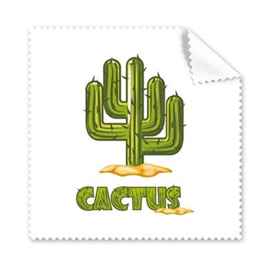 Imagem de Pano de limpeza de plantas verdes para suculentas de cacto, 5 peças