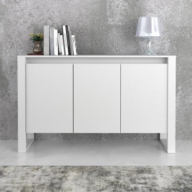 Imagem de Armário Para Escritório Horizontal 3 Portas Me4147 Branco - Tecno Mobili