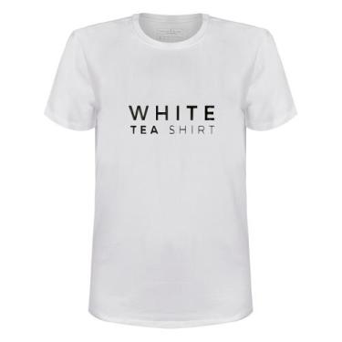 Imagem de Camiseta Masculina Estampada White Tea Shirt Coffee & Jeans - Coffee A