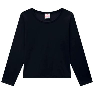 Imagem de Camiseta Manga Longa Básica  Brandili Ref:80090 4/10