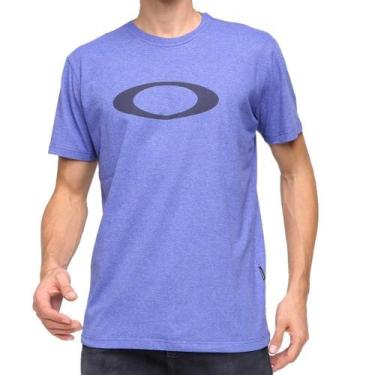 Imagem de Camiseta Oakley O-Ellipse Masculina Azul Escuro