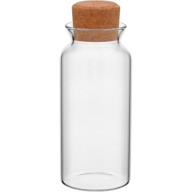 Imagem de POTE 20x9x9cm 850ml BOROSILICATO TRANSP TAMPA CORTIÇA