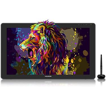 Imagem de Mesa digitalizadora HUION KAMVAS 22 Plus Tablet de desenho gráfico laminada QD 140% sRGB, suporte Android 8192 níveis de pressão Stylus para desenho inclinado, monitor de desenho de 21,5 polegadas