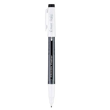 Imagem de PILOT (12) Canetas Marcadoras Apagáveis Frixion Fineliner Fine 12 Count Black Ink (12144) Branco