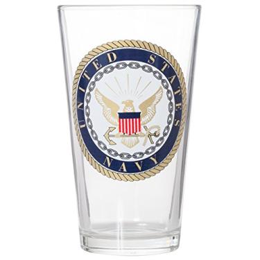 Imagem de Emblema de vidro oficialmente licenciado dos Estados Unidos da Marinha