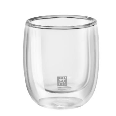Imagem de Copos de Vidro Espresso Sorrento Parede Dupla 2 Peças 80 ml Zwilling J.A. Henckels