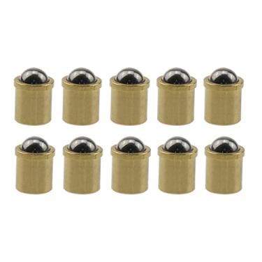 Imagem de ZZHXSM 10 peças peças de substituição de trava de esfera de latão 6 x 7 mm armário gaveta de armário peças de reposição