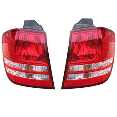 Imagem de JESYMBX Para Dodge Journey 2009-2011 Par externo de luzes de freio de freio de luz traseira indicador de seta