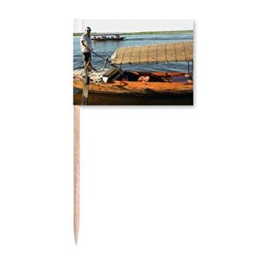 Imagem de Decoração de festa para pescadores Art Deco Presente Fashion Palito