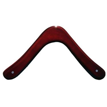 Imagem de Range Master Australian Wood Boomerang. Hand Crafted Wooden Boomerang Made by an Austalian National Champion - Jarrah Finish.