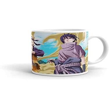 Imagem de Canequeiro Store Naruto Modelo 2 Caneca de Porcelana Personalizada, Multicor, 10 x 10 x 10 cm