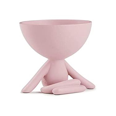 Imagem de Vaso Decorativo em poliresina - Rosa - 14x10,5x10 cm - Mart