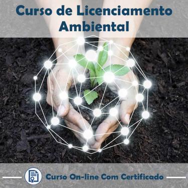 Imagem de Curso online em videoaula sobre Licenciamento Ambiental com Certificado + 2 brindes